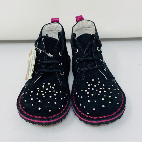 PRIMIGI**Black Suede Booties w/Diamonds**US 8 $89 - Picture 2 of 7